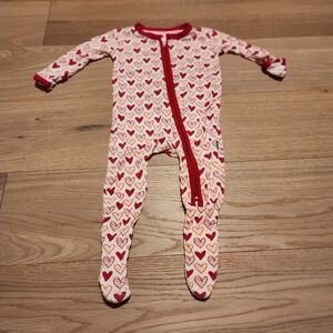 Kickee Pants Heart Patterned Kids One Piece